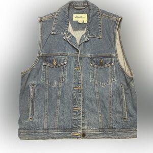 Vintage XL Eddie Bauer Denim Vest